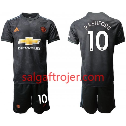 Manchester United Fodboldtrøjer Rashford 10 Børn 3. sæt 2019/20 Kort ærmer Manchester United Fodboldtrøjer Rashford 10 Børn 3. sæt 2019/20 Kort ærmer